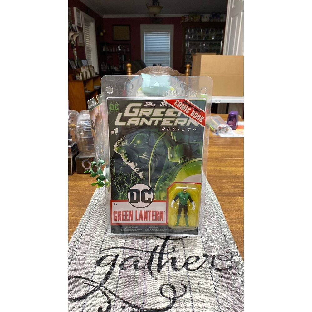 McFarlane Toys:  Green Lantern with Comic Page Punchers